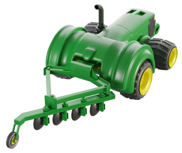Tracteur vert